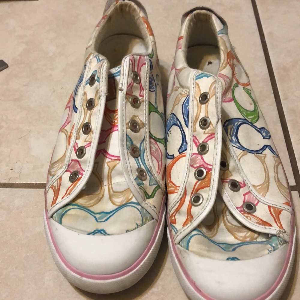 Coach tennis shoes